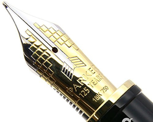 NEW MADE IN FRANCE PARKER DUOFOLD GIANT 125th ANNIVERSARY LIMITED EDITION DIAMOND FOUNTAIN PEN